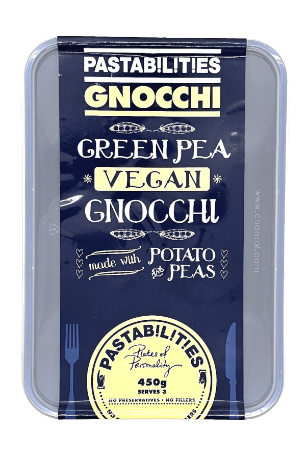 Green Pea & Potato Gnocchi (Vegan)