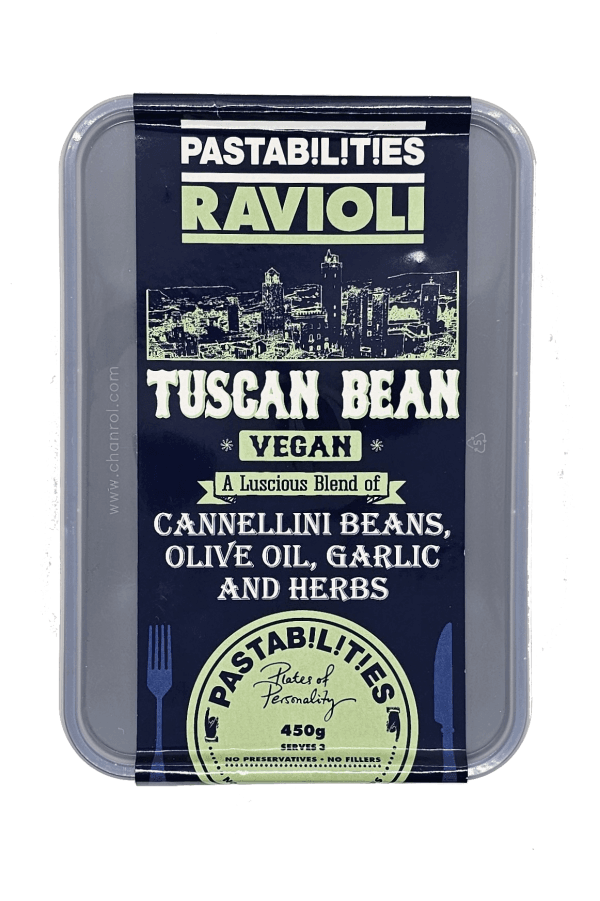 Tuscan Bean Ravioli (Vegan)